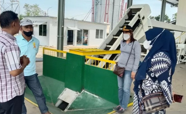 Persiapan pabrik benih jagung milik Pemprov Sulsel yang berada di Kecamatan Tompobulu, Kabupaten Maros Sulawesi Selatan